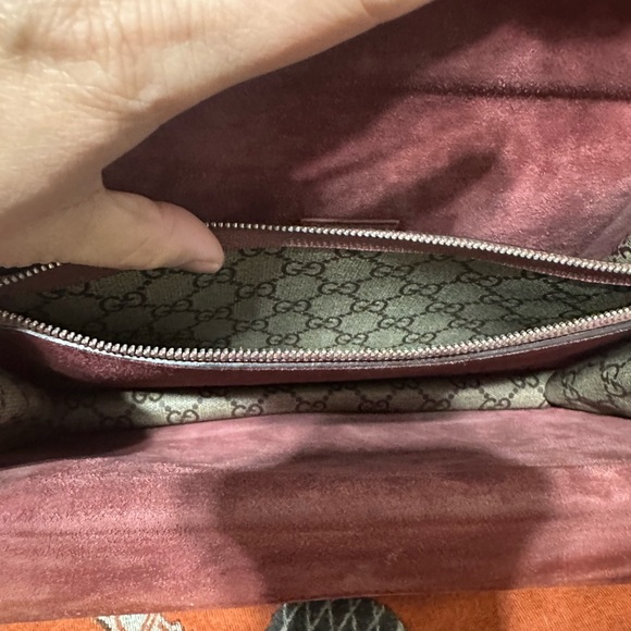 GUCCI ❤️🌟DIONYSUS GG SUPREME BLOOMS W/ SILVER-TONED TIGER HEAD CLOSURE⭐️ - Picture 11 of 14